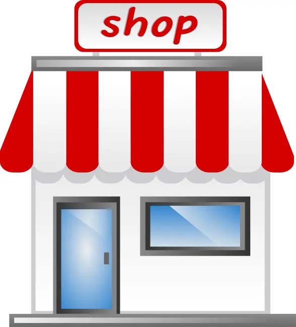 Vector illustration of storefront v