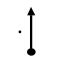 Right landmark TSD vector sign