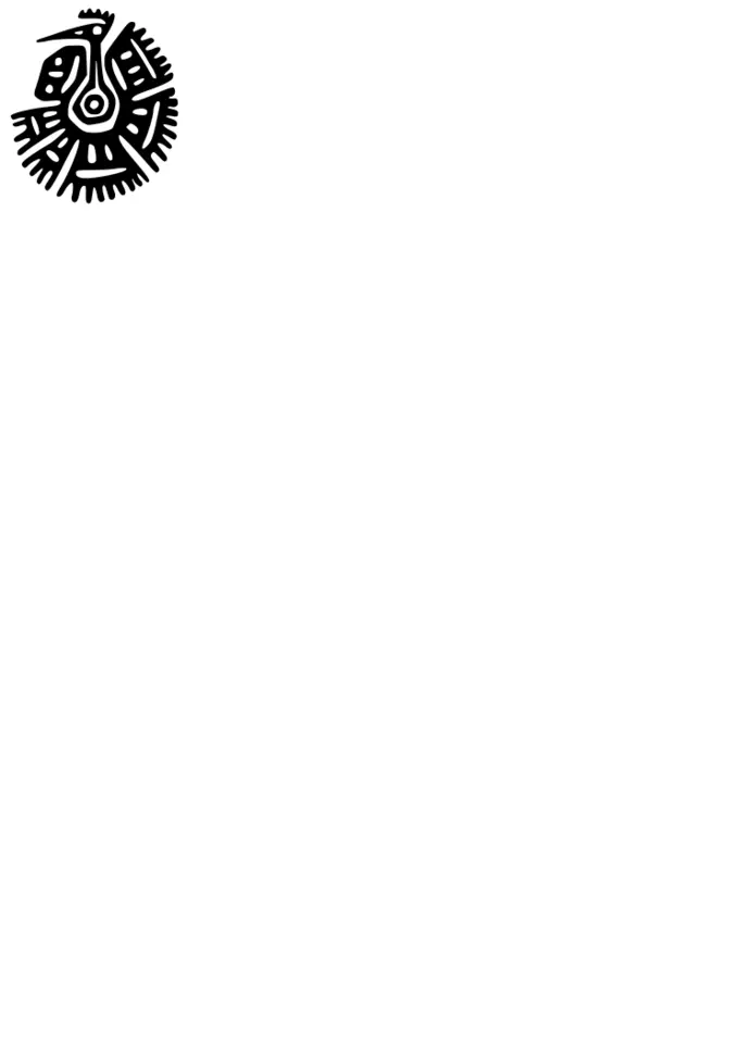 Ancient Mexico motif vector clip art
