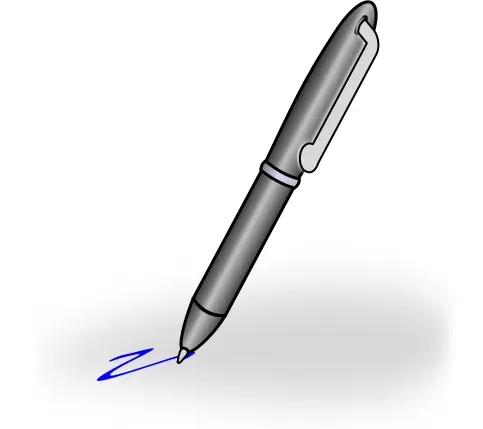 Pen vector graphics