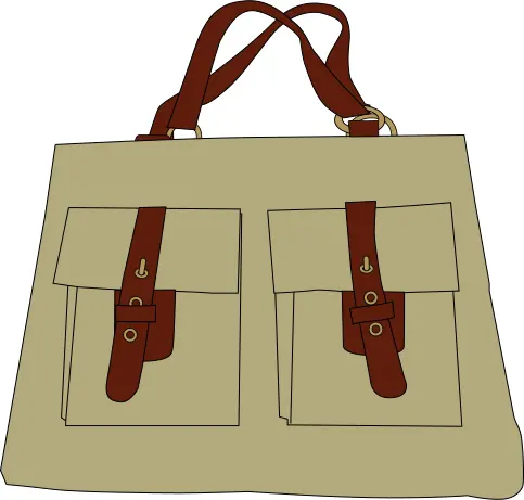 Handbag vector illustration