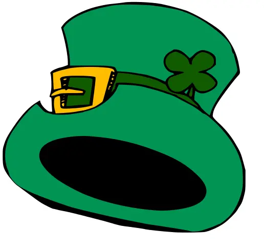 Green hat vector image