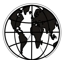 Globe logo vector image