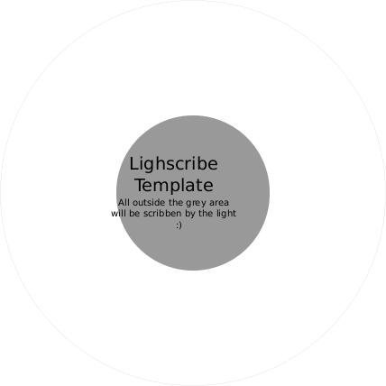 CD DVD template vector image