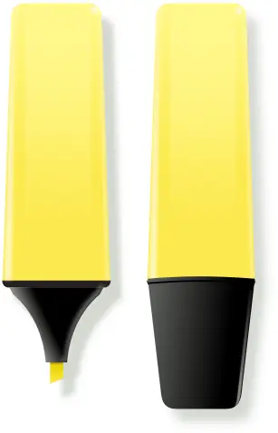 Vector illustration of felt tip