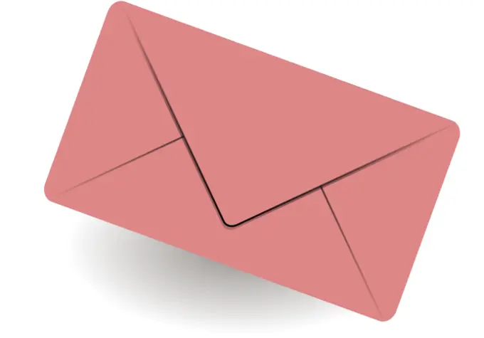 Vector graphics of letter