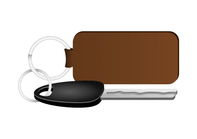 Car key vector graphics