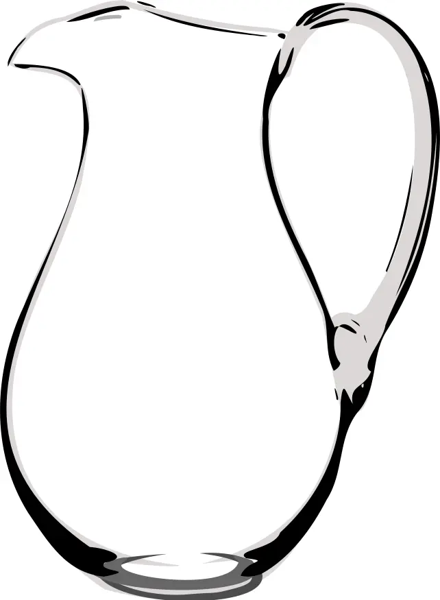 Wine carafe vector clip art