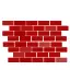 Block of bricks vector graphics