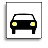 Car icon vector image