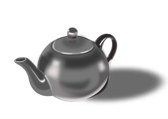 Tea pot vector illustration