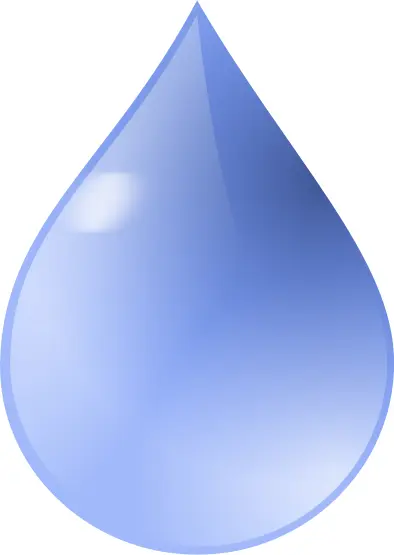 Water Drop Vector Image