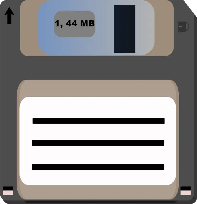 Floppy diskette vector clip art