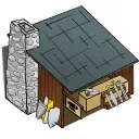 Blacksmith's shop vector