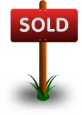 Sold Vector Sign