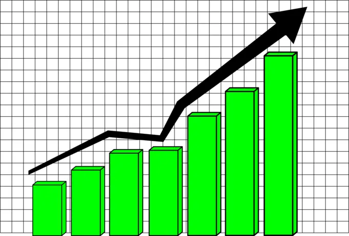 Profit Chart Curve Vector