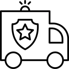 Police van