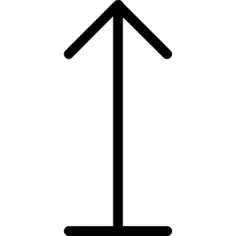 向上箭头