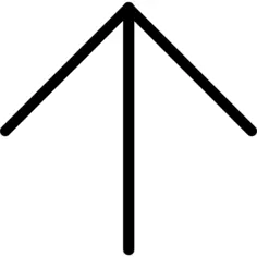 向上箭头