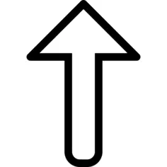 向上箭头