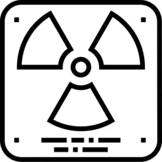 Radiation sign