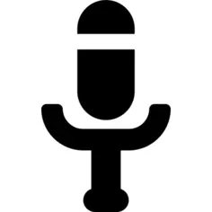 Microphone voice message