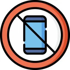 No phone