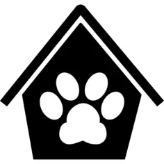 Dog pawprint in a house