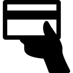 Credit cards accepted sign