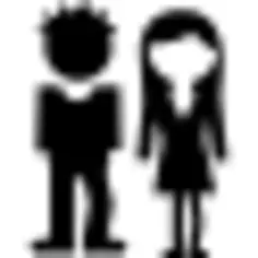 学生夫妇全身视图