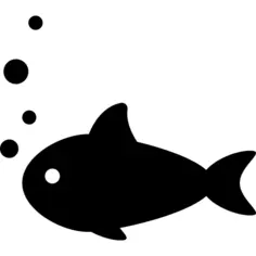 Fish with Four bubbles