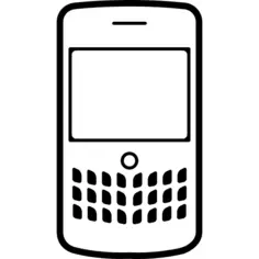 Mobile phone model with buttons