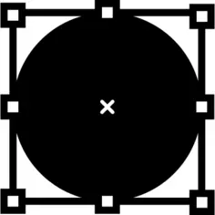 Circular vector shape