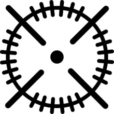 Round target symbol
