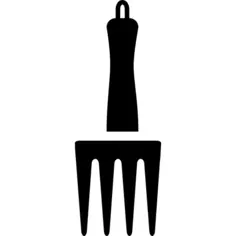 Rake fork for gardening