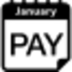 Payment January calendar page reminder