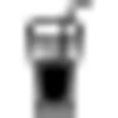 Drink glass with soda and straw