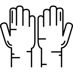 Muslim Praying Hands