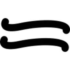 Is approximately equal to symbol