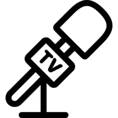 Television Microphone with Stand