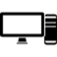 Computer and monitor