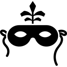 Mask for Brazil carnival celebration