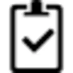 Clipboard with a check mark