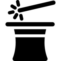 Magic Wand and Hat