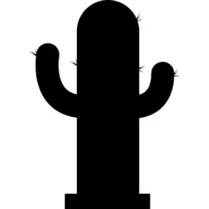 Cactus silhouette