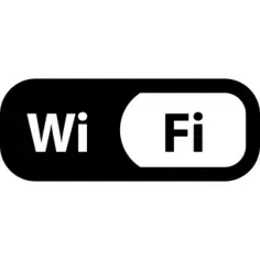 Wifi zone symbol