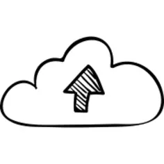 Upload to internet cloud sketch