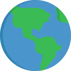 Earth globe