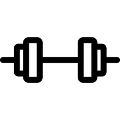 Dumbbell outline