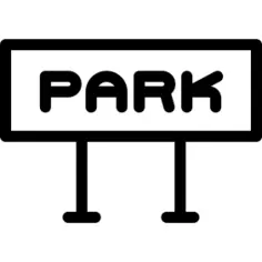 Parking sign